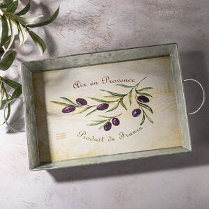 Набор металлических подносов Armando Olivia 38-46 см, 2 шт Boltze фото 3