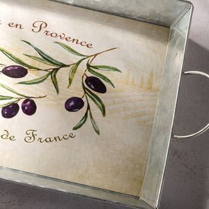 Набор металлических подносов Armando Olivia 38-46 см, 2 шт Boltze фото 4