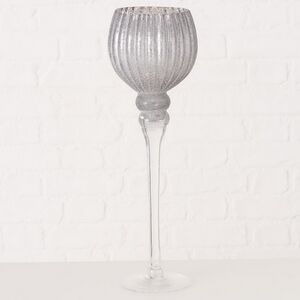 Набор стеклянных подсвечников - бокалов Альфонсо 30-40 см, 3 шт Boltze (Больтце) фото 4