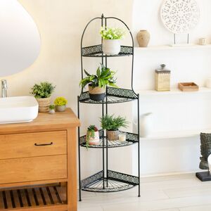 Металлический стеллаж для цветов Maddison 160*52 см, складной Boltze фото 5