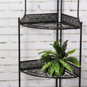 Металлический стеллаж для цветов Maddison 160*52 см, складной Boltze фото 9