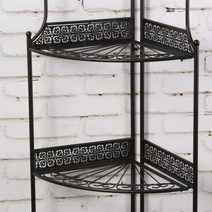 Металлический стеллаж для цветов Maddison 160*52 см, складной Boltze фото 8