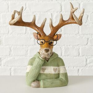 Декоративная фигурка Олень Дэнсер 25 см (Boltze, Германия). Артикул: 2024771-2