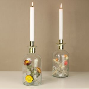 Декоративный подсвечник-бутылка Montebello di Fondo 23 см Boltze (Больтце) фото 3