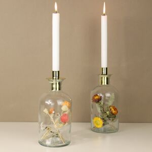 Декоративный подсвечник-бутылка Montebello di Mezzo 23 см Boltze (Больтце) фото 3