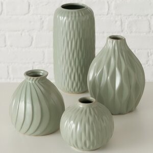 Набор фарфоровых ваз Masconni Verde 10-19 см, 4 шт Boltze фото 2