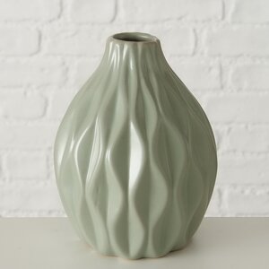 Фарфоровая ваза Masconni Verde 15 см (Boltze, Германия). Артикул: 2025736/9713965