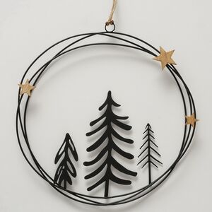 Декоративное панно Oslo Village 30 см (Boltze, Германия). Артикул: 2026408-2