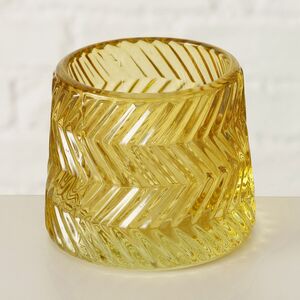 Набор стеклянных подсвечников Apperto 8 см желтый, 4 шт Boltze (Больтце) фото 7