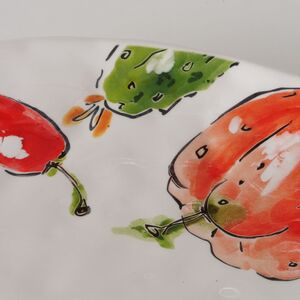 Керамическая тарелка Armando Tomato 39 см Boltze (Больтце) фото 3