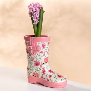 Декоративное кашпо Сапожок Гретхен 17*15 см (Boltze, Германия). Артикул: 2028965-2