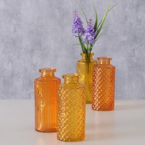 Набор стеклянных ваз Campo di Mandarino 14 см, 4 шт Boltze фото 3