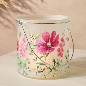 Подвесной стеклянный подсвечник Valdivia Flowers 12 см 