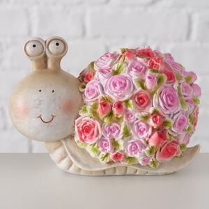 Декоративная фигурка Улитка Венди из Цветочной Долины Роузэ 13 см (Boltze, Германия). Артикул: 2031754