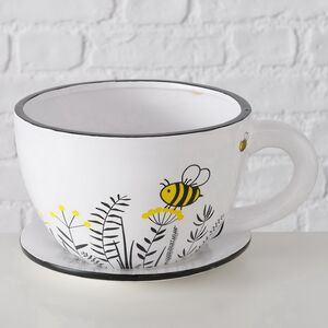 Керамическое кашпо Чашка Summy 22*17 см Boltze фото 2