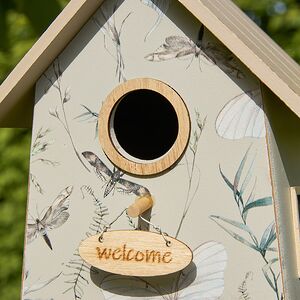 Садовое украшение Скворечник Мориньер 22*15 см серый Boltze фото 2