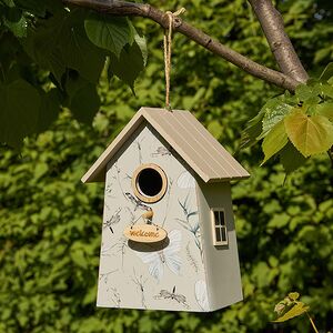 Садовое украшение Скворечник Мориньер 22*15 см серый Boltze фото 1