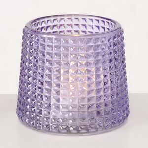 Набор стеклянных подсвечников Apperto 8 см сиреневый, 4 шт Boltze (Больтце) фото 6