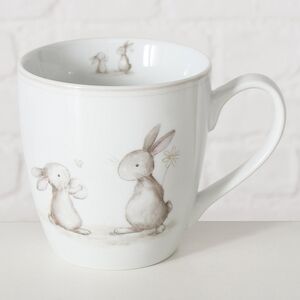 Фарфоровая кружка Кролики Адамсон 480 мл Boltze (Больтце) фото 6