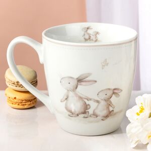 Фарфоровая кружка Кролики Бенсон 480 мл Boltze (Больтце) фото 3