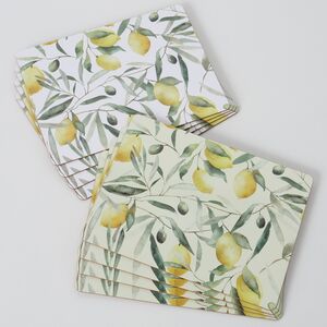 Набор плейсматов Citronella 40*30 см белый, 4 шт Boltze фото 6