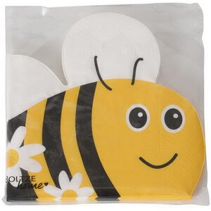 Бумажные салфетки Пчелка Биби 17*17 см, 12 шт (Boltze, Германия). Артикул: 2035304