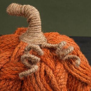 Декоративная фигурка Тыква Черизола 20 см оранжевая Boltze (Больтце) фото 2