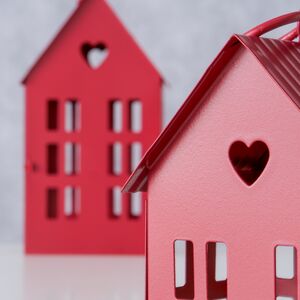 Набор подсвечников-домиков Arcentales 14-25 см, 2 шт Boltze фото 2