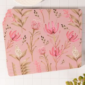 Набор плейсматов Bonjour Provence 40*30 см розовый, 4 шт