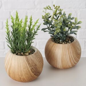 Искусственное растение в горшке Juniper-Vernon 18 см Boltze фото 3