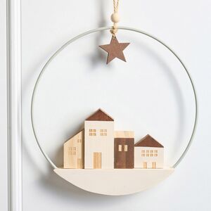 Декоративное панно Улочка Хагерстена 25 см Boltze фото 1