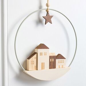 Декоративное панно Улочка Хагерстена 25 см Boltze фото 4