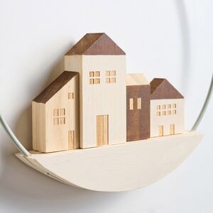 Декоративное панно Улочка Хагерстена 25 см Boltze фото 2