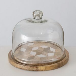 Блюдо для сервировки с клошем Джемело 23 см Boltze фото 4