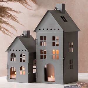 Набор подсвечников-фонарей Olesund 20-30 см серый, 2 шт Boltze фото 7