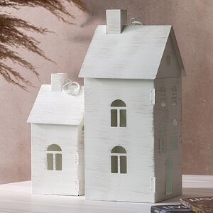 Набор подсвечников-фонарей Olesund 20-30 см белый, 2 шт Boltze фото 5