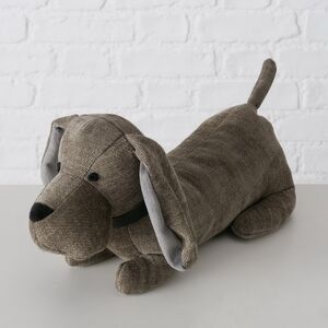 Дверной стоппер Пес Дэнни 38 см коричневый (Boltze, Германия). Артикул: 2040678-1