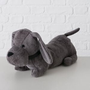 Дверной стоппер Пес Дэнни 38 см серый (Boltze, Германия). Артикул: 2040678-2