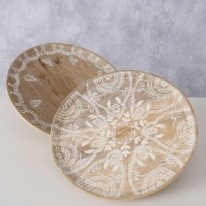 Деревянное блюдо для сервировки Gustave 30 см Boltze фото 4