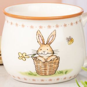 Фарфоровая кружка Кролик Джо 180 мл Boltze (Больтце) фото 2