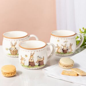 Фарфоровая кружка Кролики: Джереми с друзьями 180 мл Boltze (Больтце) фото 4