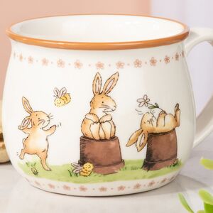 Фарфоровая кружка Зайчата: Джереми и Друзья 180 мл Boltze (Больтце) фото 2