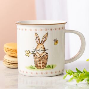 Фарфоровая кружка Зайчонок Джо 370 мл Boltze (Больтце) фото 4