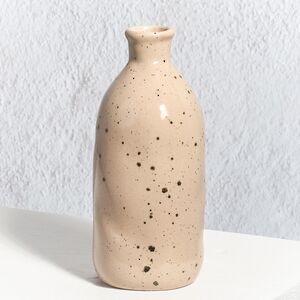 Керамическая ваза для цветов Фуэнте-Аламо 15 см бежевая Boltze (Больтце) фото 2