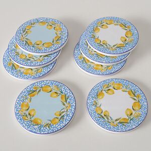 Набор подставок под кружки Capri Lemony 10 см белый, 4 шт Boltze (Больтце) фото 7