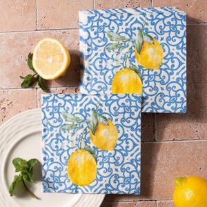 Бумажные салфетки Capri: Lemon a twig 17*17 см, 20 шт Boltze (Больтце) фото 4