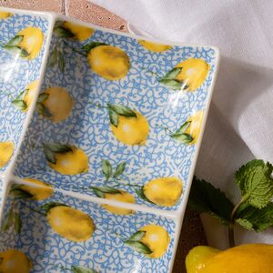 Менажница для закусок Capri Lemony 18 см Boltze фото 5