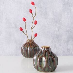 Набор керамических ваз Клермон 10 см, 2 шт Boltze (Больтце) фото 4