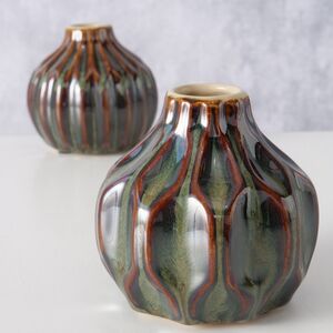 Набор керамических ваз Клермон 10 см, 2 шт Boltze (Больтце) фото 5