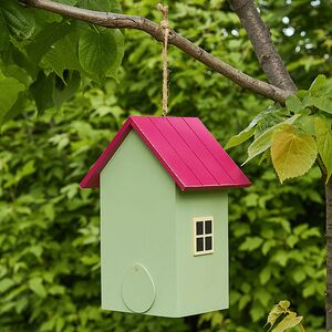 Садовое украшение Скворечник Primula 22 см оливковый Boltze фото 5